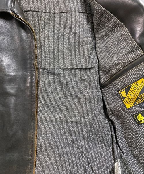 LUA（ルア）LUA (ルア) Y'2 leather (ワイツーレザー) LIMITED EDITION HORSE HIDE JACKET ブラック サイズ:36の古着・服飾アイテム