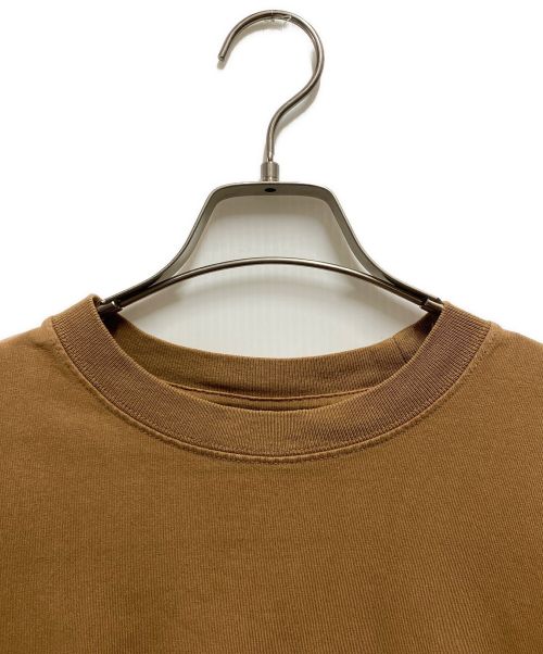 stussy（ステューシー）stussy (ステューシー) PIGMENT DYED LS CREW ブラウン サイズ:Ｓの古着・服飾アイテム