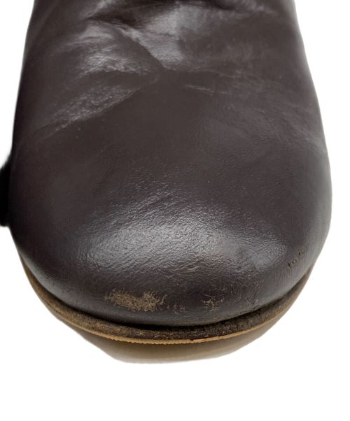 CHANEL（シャネル）CHANEL (シャネル) ココマークヒールブーツ ブラウン サイズ:41の古着・服飾アイテム