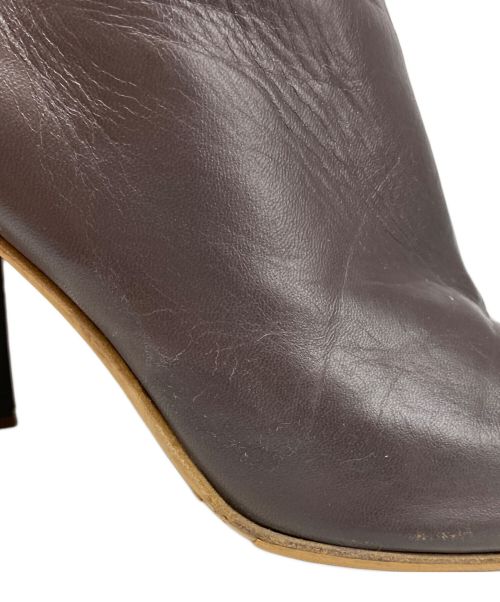 CHANEL（シャネル）CHANEL (シャネル) ココマークヒールブーツ ブラウン サイズ:41の古着・服飾アイテム