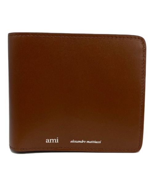 AMI Alexandre Mattiussi（アミアレクサンドルマテュッシ）AMI Alexandre Mattiussi (アミ アレクサンドル マテュッシ) 札入れ ブラックの古着・服飾アイテム