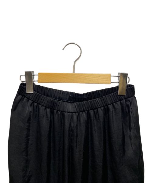 AP STUDIO（エーピーストゥディオ）AP STUDIO (エーピーストゥディオ) ヴィンテージサテンパンツ ブラック サイズ:36の古着・服飾アイテム