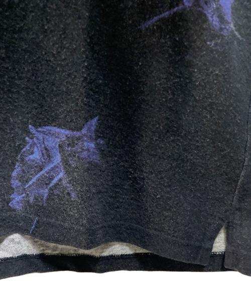 LAD MUSICIAN（ラッドミュージシャン）LAD MUSICIAN (ラッドミュージシャン) T-CLOTH FLOWER BIG T-SHIRT ブラック サイズ:44の古着・服飾アイテム