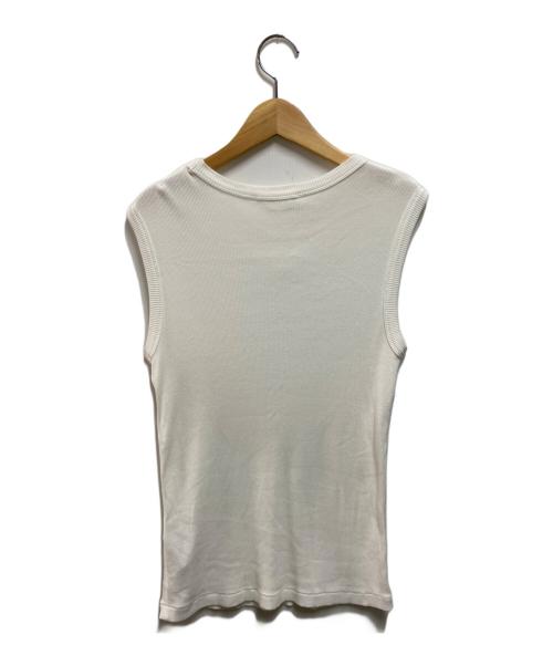 DEUXIEME CLASSE（ドゥーズィエム クラス）DEUXIEME CLASSE (ドゥーズィエム クラス) dignity sleeveless プルオーバー ホワイト サイズ:FREEの古着・服飾アイテム