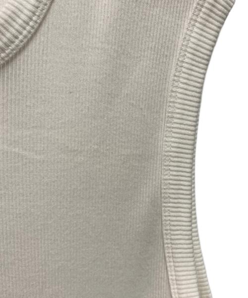 DEUXIEME CLASSE（ドゥーズィエム クラス）DEUXIEME CLASSE (ドゥーズィエム クラス) dignity sleeveless プルオーバー ホワイト サイズ:FREEの古着・服飾アイテム