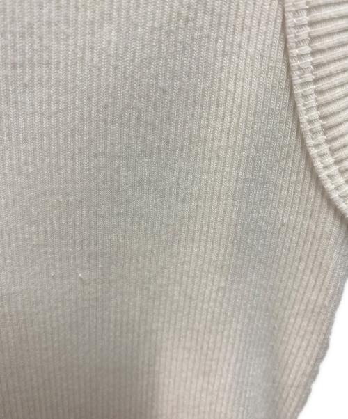 DEUXIEME CLASSE（ドゥーズィエム クラス）DEUXIEME CLASSE (ドゥーズィエム クラス) dignity sleeveless プルオーバー ホワイト サイズ:FREEの古着・服飾アイテム
