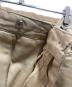 中古・古着 FARAH (ファーラー) Two-tuck Wide Tapered Pants ベージュ サイズ:34：5000円