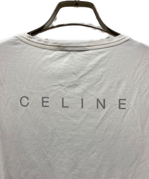 CELINE（セリーヌ）CELINE (セリーヌ) プリントTシャツ ホワイト サイズ:Sの古着・服飾アイテム