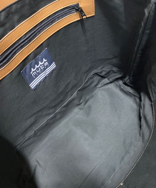 muta MARINE（ムータマリン）muta MARINE (ムータマリン) エシカルレザートートバッグ ブラウンの古着・服飾アイテム