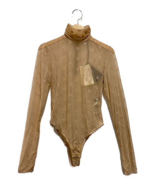 FENDI（フェンディ）FENDI (フェンディ) ボディースーツ ベージュ サイズ:XXSの古着・服飾アイテム