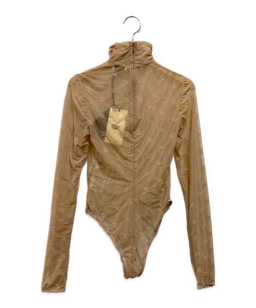 FENDI（フェンディ）FENDI (フェンディ) ボディースーツ ベージュ サイズ:XXSの古着・服飾アイテム
