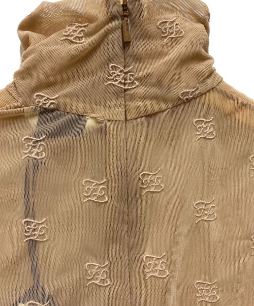 FENDI（フェンディ）FENDI (フェンディ) ボディースーツ ベージュ サイズ:XXSの古着・服飾アイテム