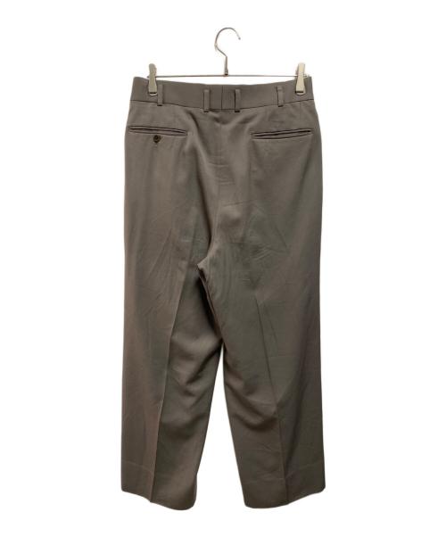 UMBER（アンバー）UMBER (アンバー) タックテーパードパンツ グレー サイズ:3の古着・服飾アイテム