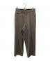 UMBER（アンバー）の古着「タックテーパードパンツ」｜グレー