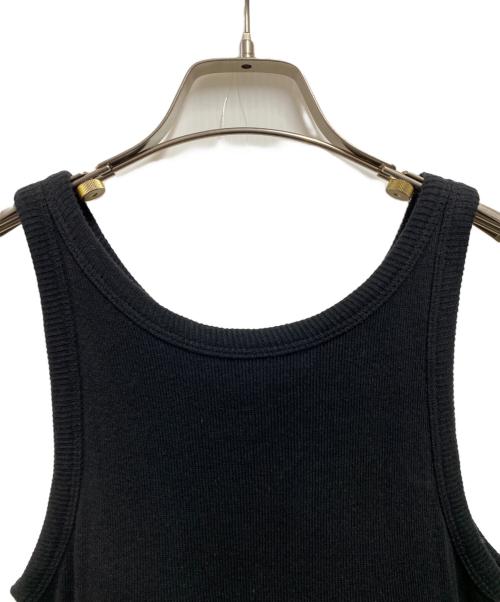 Sea Room lynn（シールームリン）Sea Room lynn (シールームリン) Fluffyパッドinスクエアneckワンピース ブラック サイズ:Sの古着・服飾アイテム