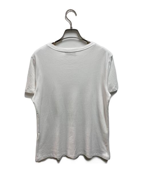 'S Max Mara（エスマックスマーラ）'S Max Mara (エスマックスマーラ) プリントTシャツ ホワイト サイズ:タグ欠損の古着・服飾アイテム