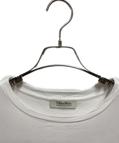 'S Max Mara（エスマックスマーラ）'S Max Mara (エスマックスマーラ) プリントTシャツ ホワイト サイズ:タグ欠損の古着・服飾アイテム