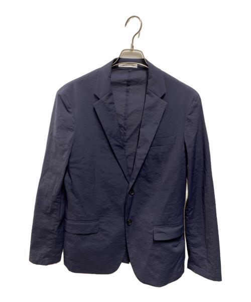 ck Calvin Klein（シーケーカルバンクライン）ck Calvin Klein (シーケーカルバンクライン) ナイロンテーラードジャケット ネイビー サイズ:Ｍの古着・服飾アイテム