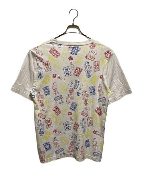 stussy（ステューシー）stussy (ステューシー) 90'sプリントTシャツ ホワイト サイズ:Мの古着・服飾アイテム