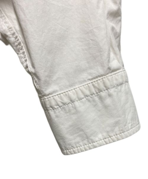 Breechez（ブリーチェズ）Breechez (ブリーチェズ) COMPACT TYPEWRITER OVER SHIRTS ホワイト サイズ:44の古着・服飾アイテム