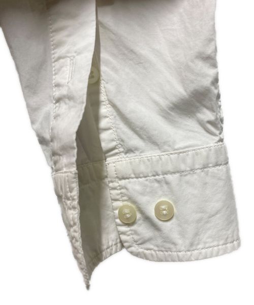 Breechez（ブリーチェズ）Breechez (ブリーチェズ) COMPACT TYPEWRITER OVER SHIRTS ホワイト サイズ:44の古着・服飾アイテム