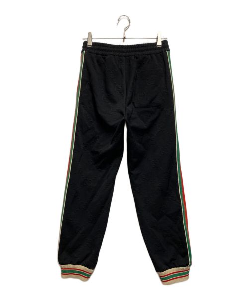 GUCCI（グッチ）GUCCI (グッチ) GGジャージージャカードジョギングパンツ ブラック サイズ:Sの古着・服飾アイテム