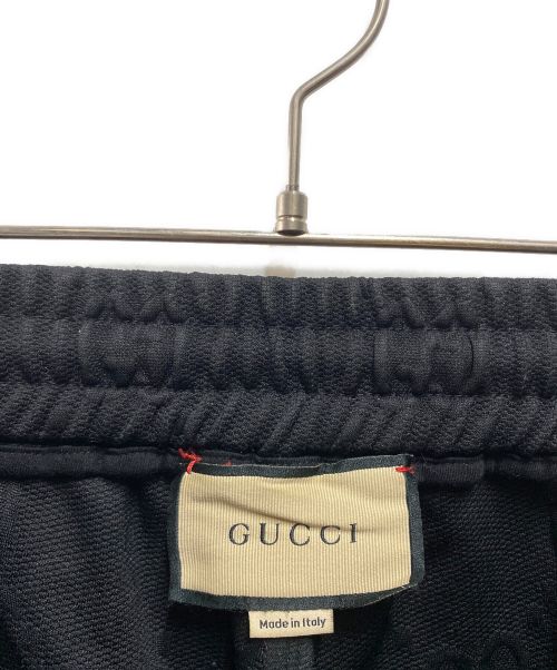 GUCCI（グッチ）GUCCI (グッチ) GGジャージージャカードジョギングパンツ ブラック サイズ:Sの古着・服飾アイテム