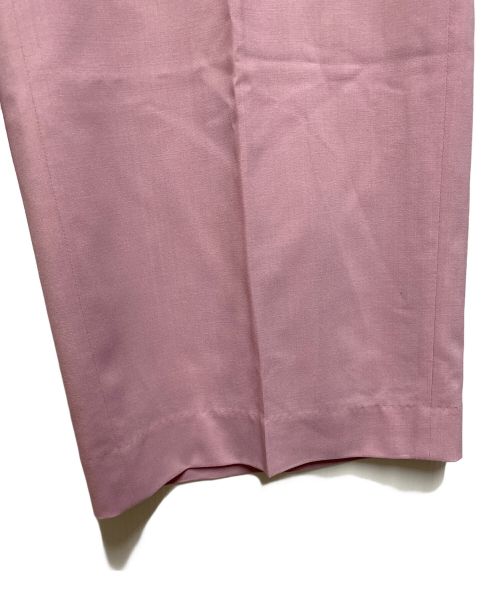 ebure（エブール）ebure (エブール) スーパー140’ｓトロピカル ペインター パンツ パープル サイズ:36の古着・服飾アイテム