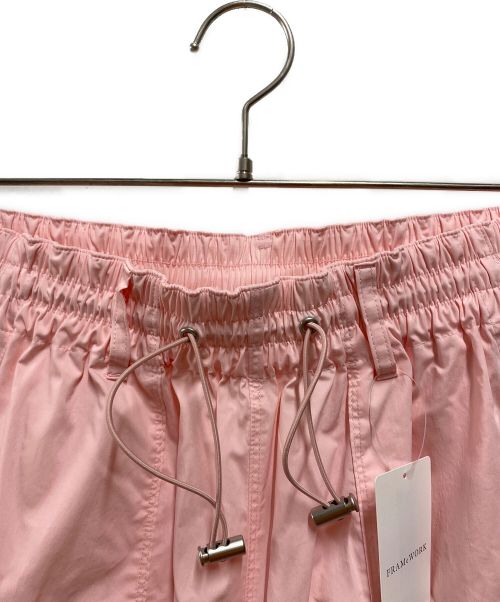 FRAMeWORK（フレームワーク）FRAMeWORK (フレームワーク) バルーンミリタリーパンツ ピンク サイズ:38 未使用品の古着・服飾アイテム