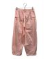 FRAMeWORK (フレームワーク) バルーンミリタリーパンツ ピンク サイズ:38 未使用品：9000円