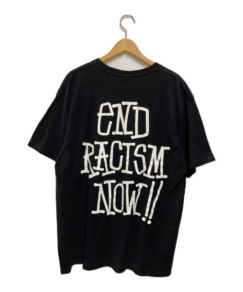 stussy（ステューシー）stussy (ステューシー) Stand Firm T-shirt ブラック サイズ:Lの古着・服飾アイテム