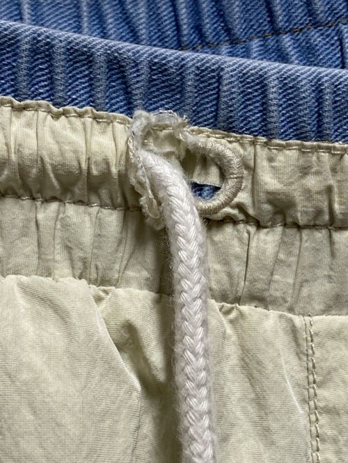 DIESEL（ディーゼル）DIESEL (ディーゼル) P-BRIGHT切替ジョガーパンツ インディゴ サイズ:SIZE48の古着・服飾アイテム