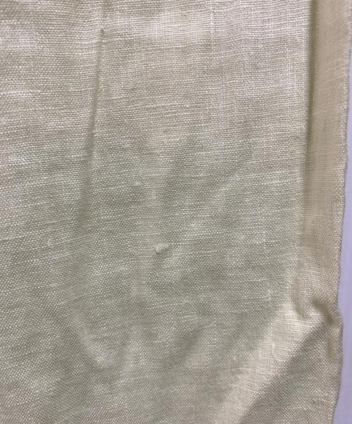 ebure（エブール）ebure (エブール) リネンワイドパンツ グリーン サイズ:38の古着・服飾アイテム