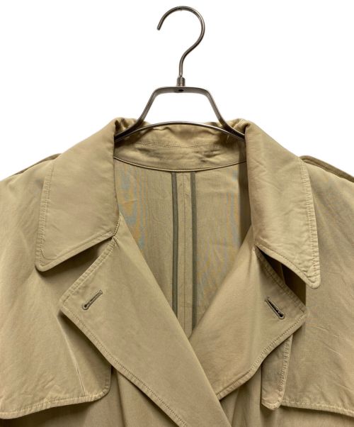 6(ROKU) BEAUTY&YOUTH（ロク ビューティーアンドユース）6(ROKU) BEAUTY&YOUTH (ロク ビューティーアンドユース) BIG TRENCH COAT ベージュ サイズ:36の古着・服飾アイテム