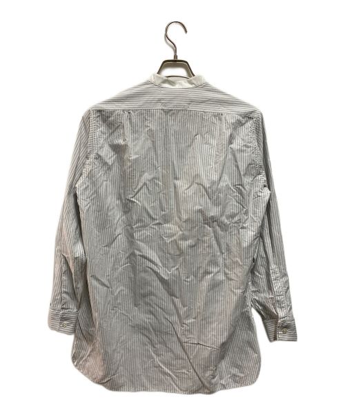 Maison Margiela（メゾンマルジェラ）Maison Margiela (メゾンマルジェラ) カラーレス シャツ ノーカラー ホワイト サイズ:38の古着・服飾アイテム