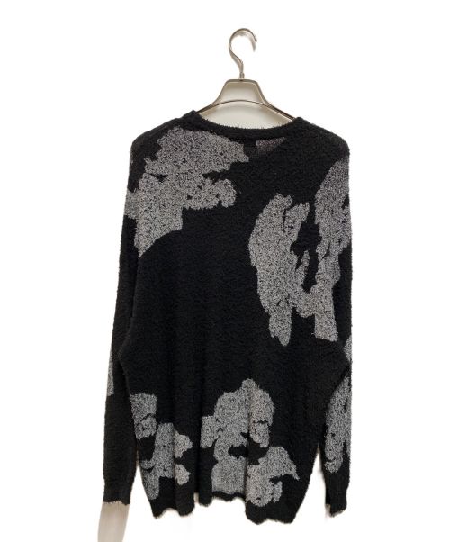 TTT MSW（ティー）TTT MSW (ティー) Bonsai Stencil Knit ブラック サイズ:Lの古着・服飾アイテム
