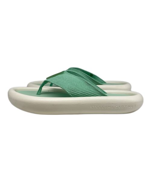 STELLA McCARTNEY（ステラマッカートニー）STELLA McCARTNEY (ステラマッカートニー) AIR SLIDE FLIP FLOP グリーン サイズ:38の古着・服飾アイテム
