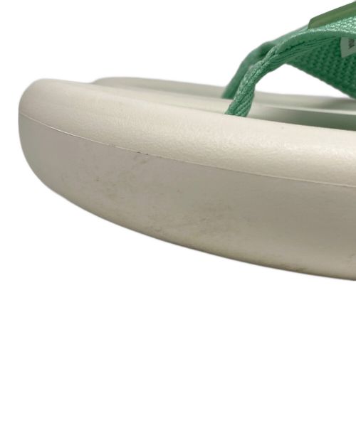 STELLA McCARTNEY（ステラマッカートニー）STELLA McCARTNEY (ステラマッカートニー) AIR SLIDE FLIP FLOP グリーン サイズ:38の古着・服飾アイテム