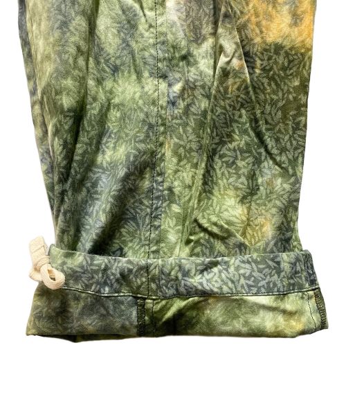 South2 West8（サウスツー ウエストエイト）South2 West8 (サウスツー ウエストエイト) Army String Pant - Uneven dye グリーン サイズ:Sの古着・服飾アイテム