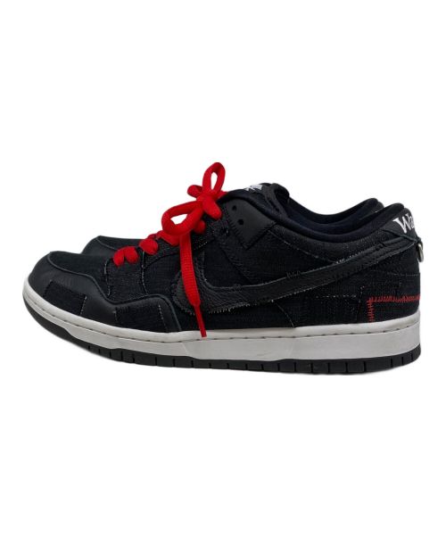 NIKE（ナイキ）NIKE (ナイキ) WASTED YOUTH (ウエステッド ユース) DUNK LOW PRO QS 4 ブラック サイズ:27.5の古着・服飾アイテム