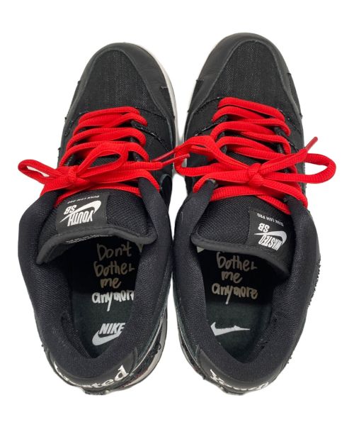 NIKE（ナイキ）NIKE (ナイキ) WASTED YOUTH (ウエステッド ユース) DUNK LOW PRO QS 4 ブラック サイズ:27.5の古着・服飾アイテム