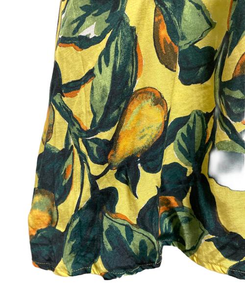 LOVELESS（ラブレス）LOVELESS (ラブレス) ノースリーブワンピース イエロー×ネイビー サイズ:XSの古着・服飾アイテム