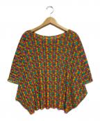 PLEATS PLEASEプリーツプリーズ）の古着「ドルマンプリーツカットソー」｜マルチカラー