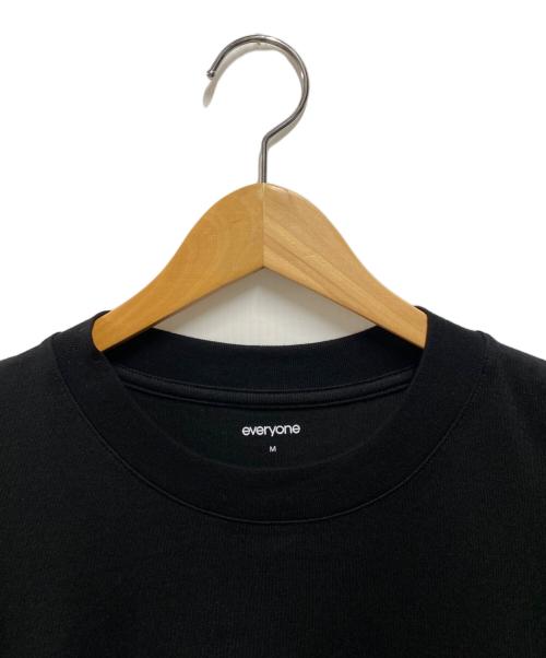 everyone（エブリワン）everyone (エブリワン) 3P Tee Shirts ブラック サイズ:Ｍの古着・服飾アイテム