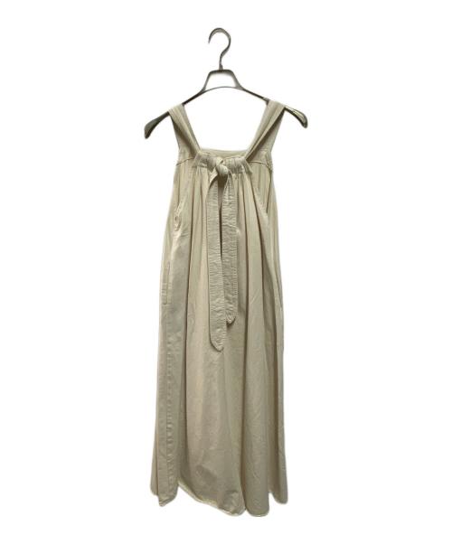 freada（フリーダ）freada (フリーダ) バックリボンキャミワンピース アイボリー サイズ:FREEの古着・服飾アイテム