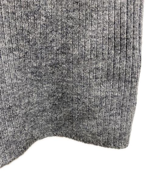Spick and Span（スピック＆スパン）Spick and Span (スピックアンドスパン) リブニットワンピース グレー サイズ:FREEの古着・服飾アイテム