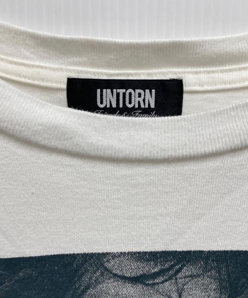 UNTORN（アントーン）UNTORN (アントーン) Tシャツ ホワイト サイズ:Ⅼの古着・服飾アイテム