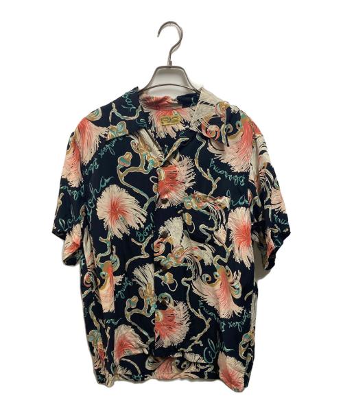 WIND AND SEA（ウィンダンシー）WIND AND SEA (ウィンダンシー) Sun Surf (サンサーフ) アロハシャツ ブラック サイズ:Mの古着・服飾アイテム