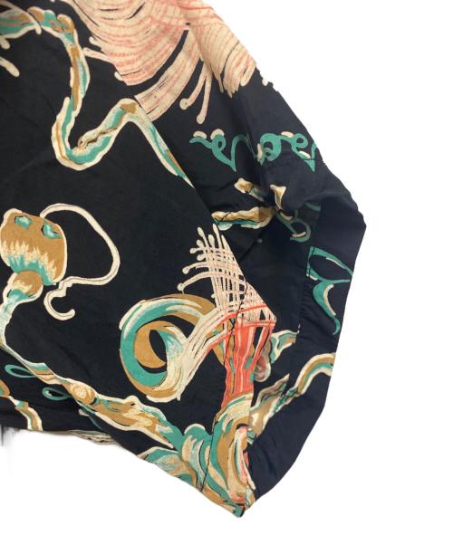 WIND AND SEA（ウィンダンシー）WIND AND SEA (ウィンダンシー) Sun Surf (サンサーフ) アロハシャツ ブラック サイズ:Mの古着・服飾アイテム