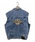 HARLEY-DAVIDSON (ハーレーダビッドソン) デニムベスト インディゴ サイズ:L：6000円